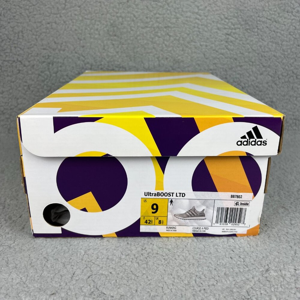 Adidas UltraBoost 1.0 Mens 9 Shoes White Cream Chalk Boost Retro LTD 2018 1 - Picture 8 of 11